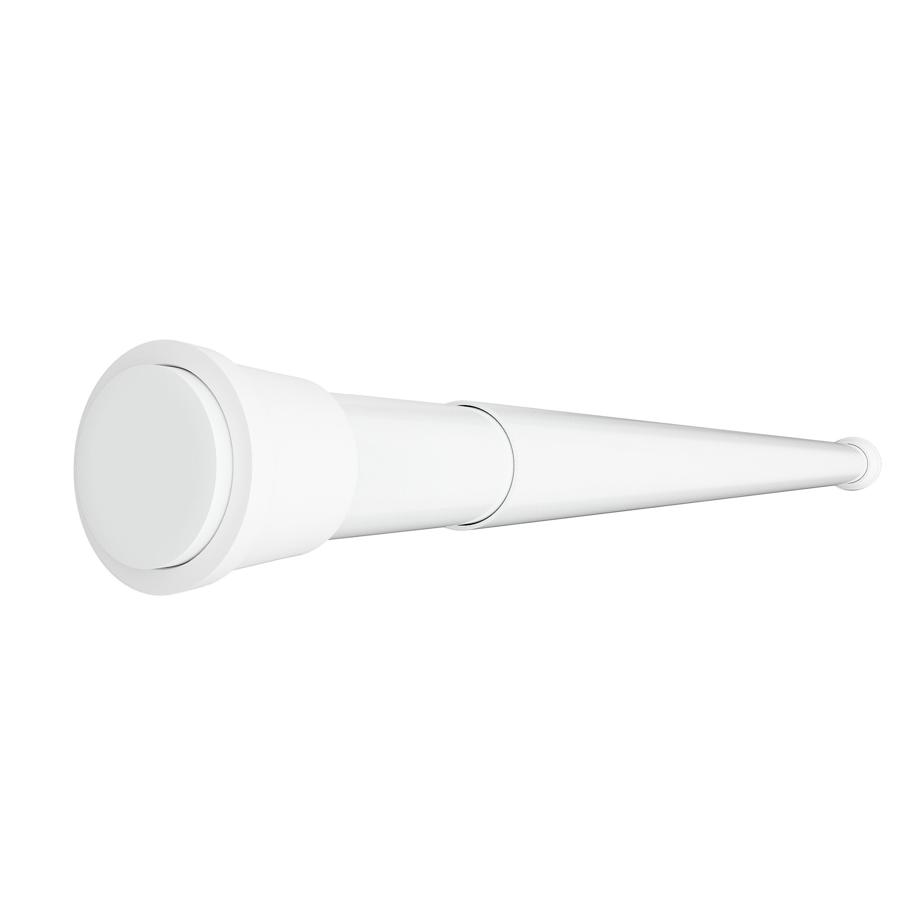 Aquabad® Duschvorhangstange Hastaflex Teleskop Duschstange mit Gummi Enden, günstig online kaufen