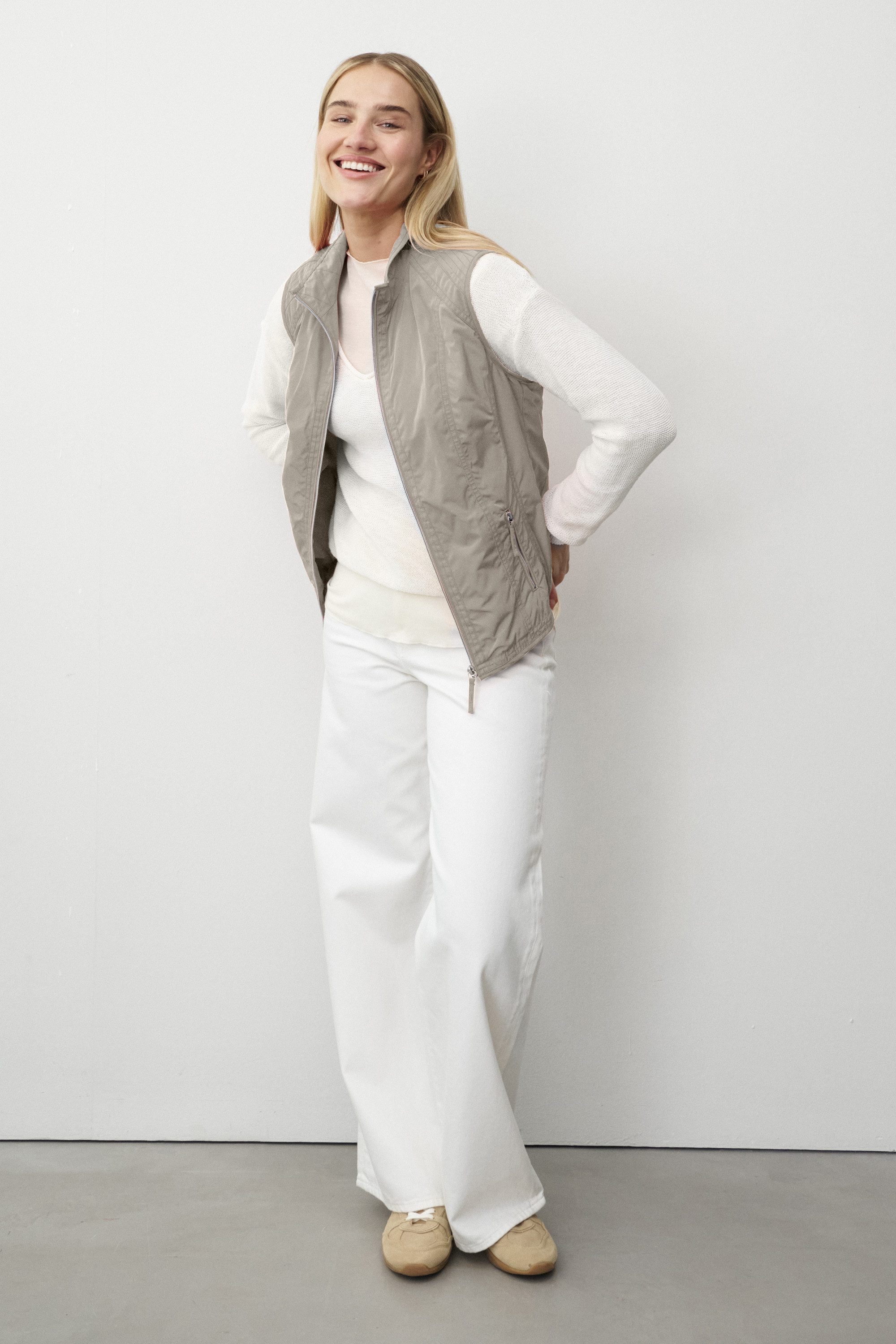 Barbara Lebek Funktionsweste moderne Übergangsweste, Damenweste oder Gilet