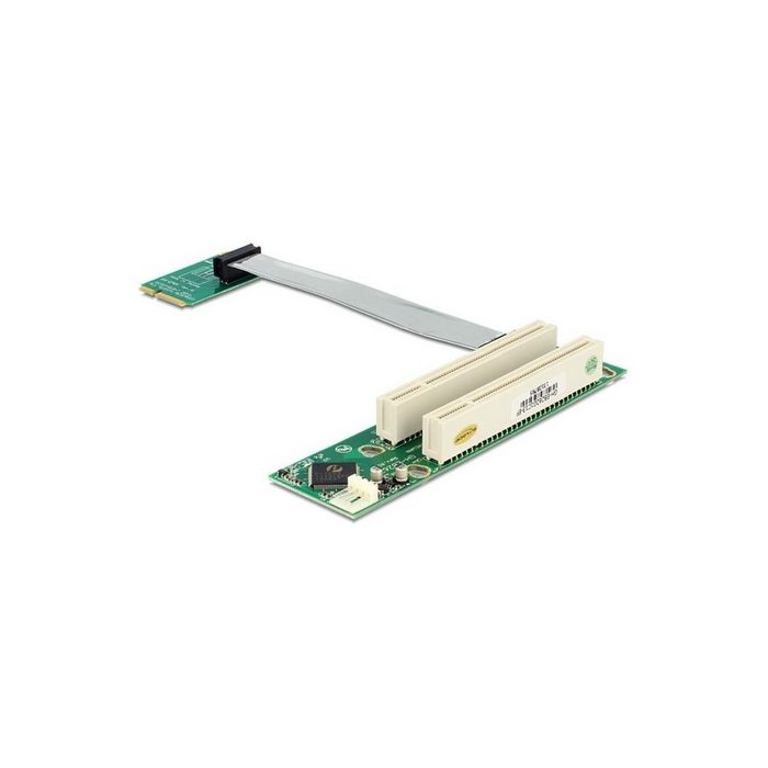 Delock 41355 - Riser-Karte Mini-PCI-Express - 2x PCI mit... Computer-Kabel