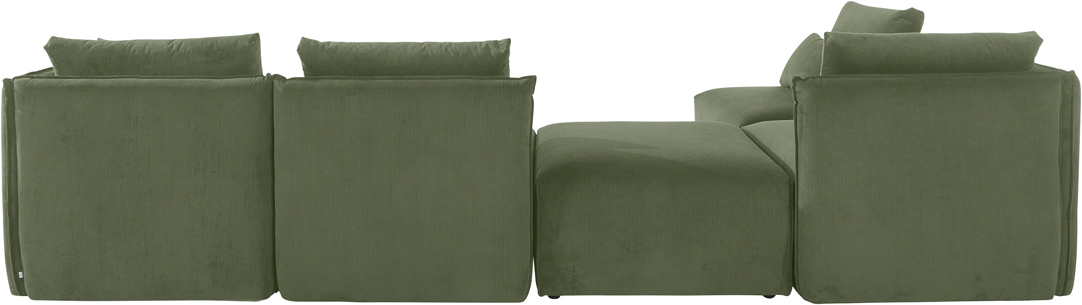 OTTO home Wohnlandschaft Nöre U-Form, 5 Teile, in vielen Bezugsqualitäten und Farben s. auch "Nöre"