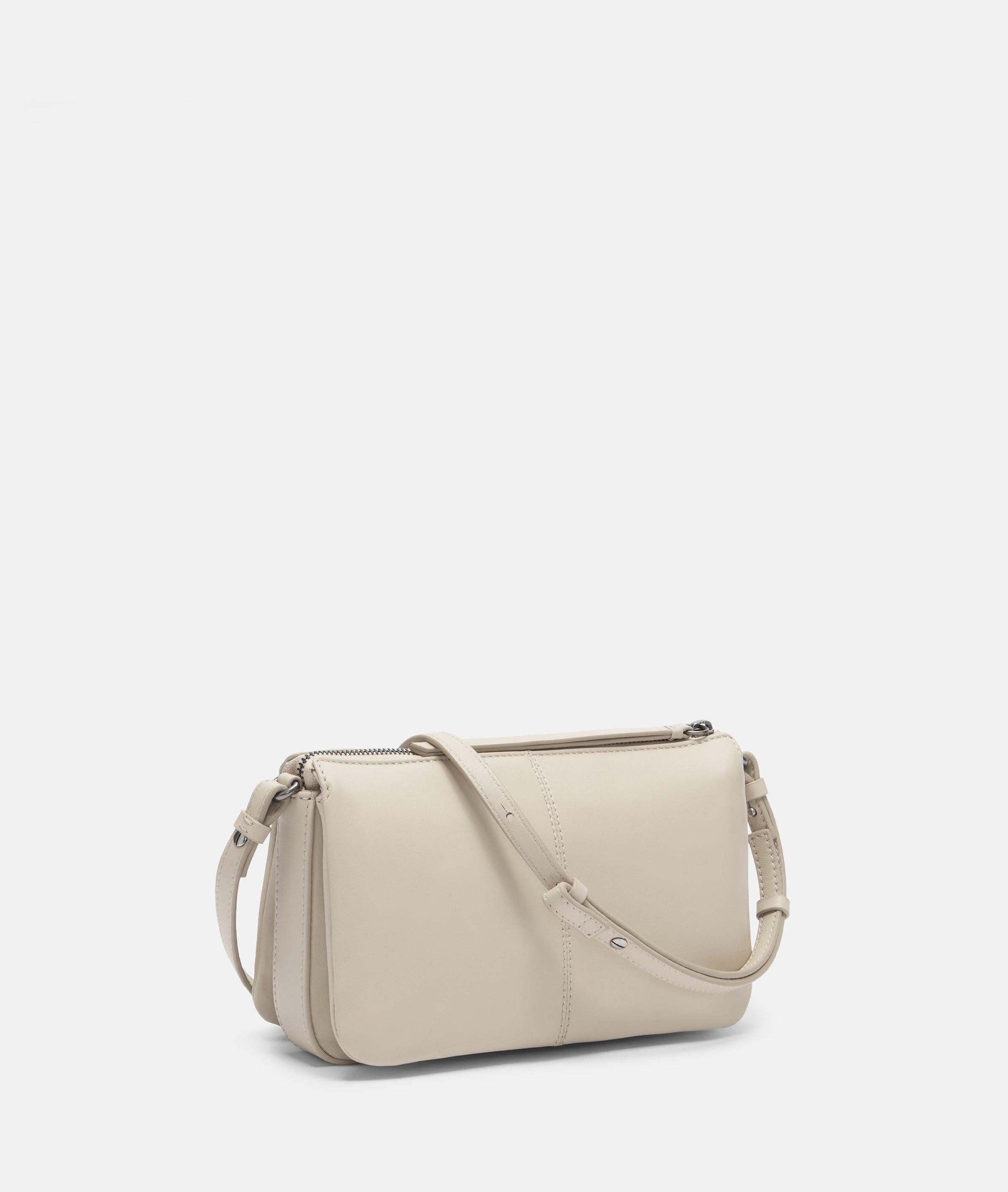 Liebeskind Berlin Umhängetasche Nina Crossbody S, Handliche Crossbody-Bag aus weichem Schafsleder