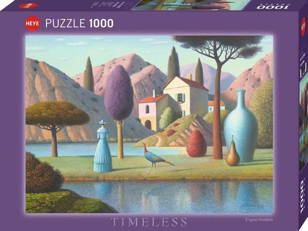 HEYE Puzzle Lady In Blue, 1000 Puzzleteile