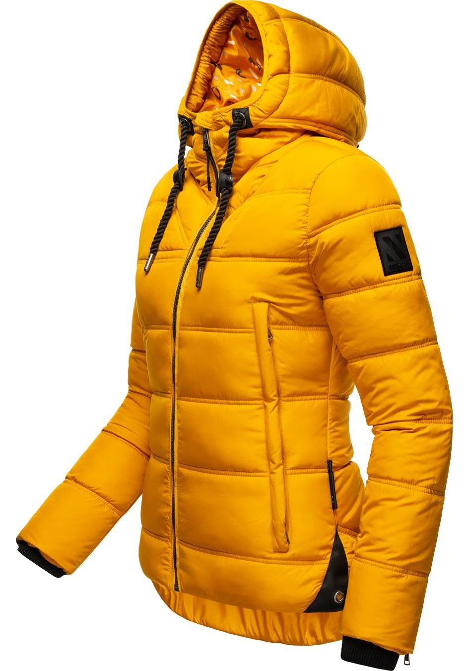 Navahoo Steppjacke Renesmee warm gesteppte Winterjacke mit Kapuze