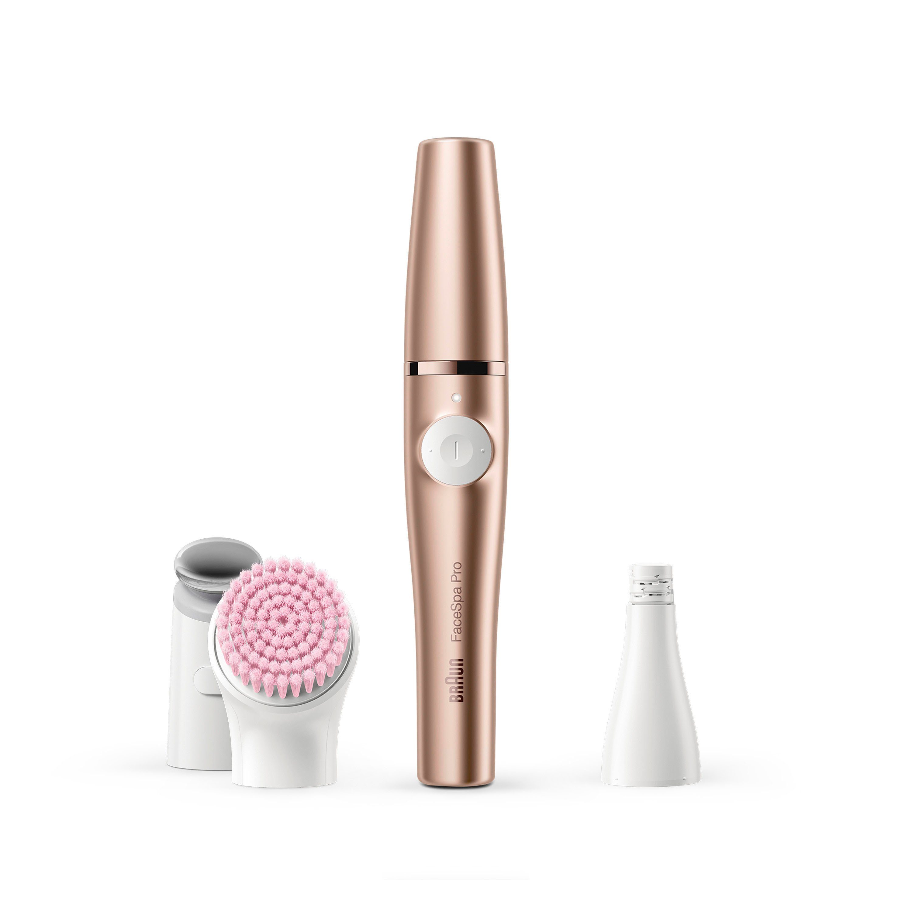 Braun Epilierer Aufsätze: zur Pro All-in-One FaceSpa 2 St., 921, Beauty-Gerät Gesichts-Epilation