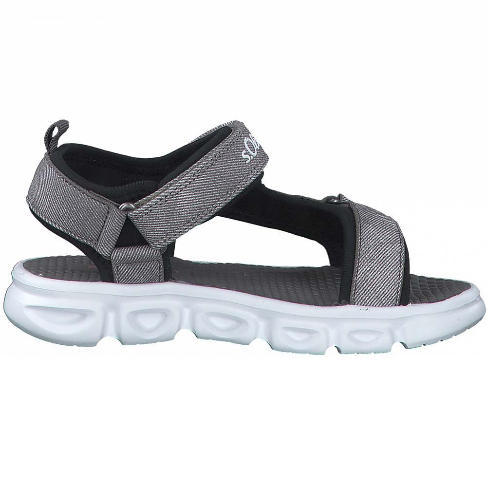 s.Oliver Sandalen 48204 grey/navy Riemchensandalette