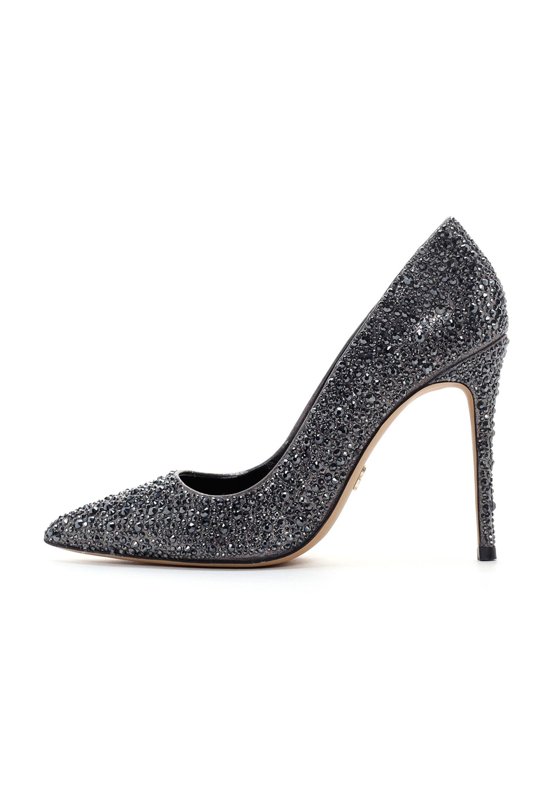 Derimod Leder Stiletto High Heel Schuhe Pumps Lederfutter, Absatz 10,5 cm günstig online kaufen