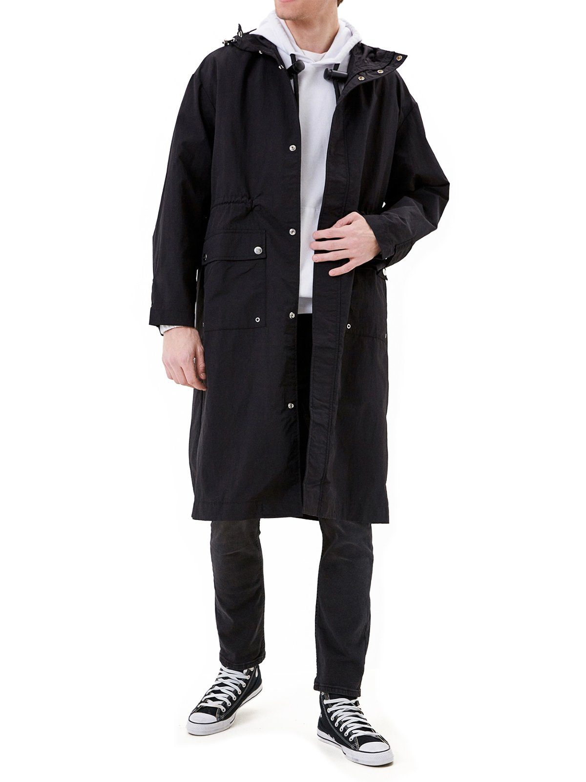 Diesel Regenjacke Leichte Nylon Parka Jacke - J-LUIS 9XX - Gr. L