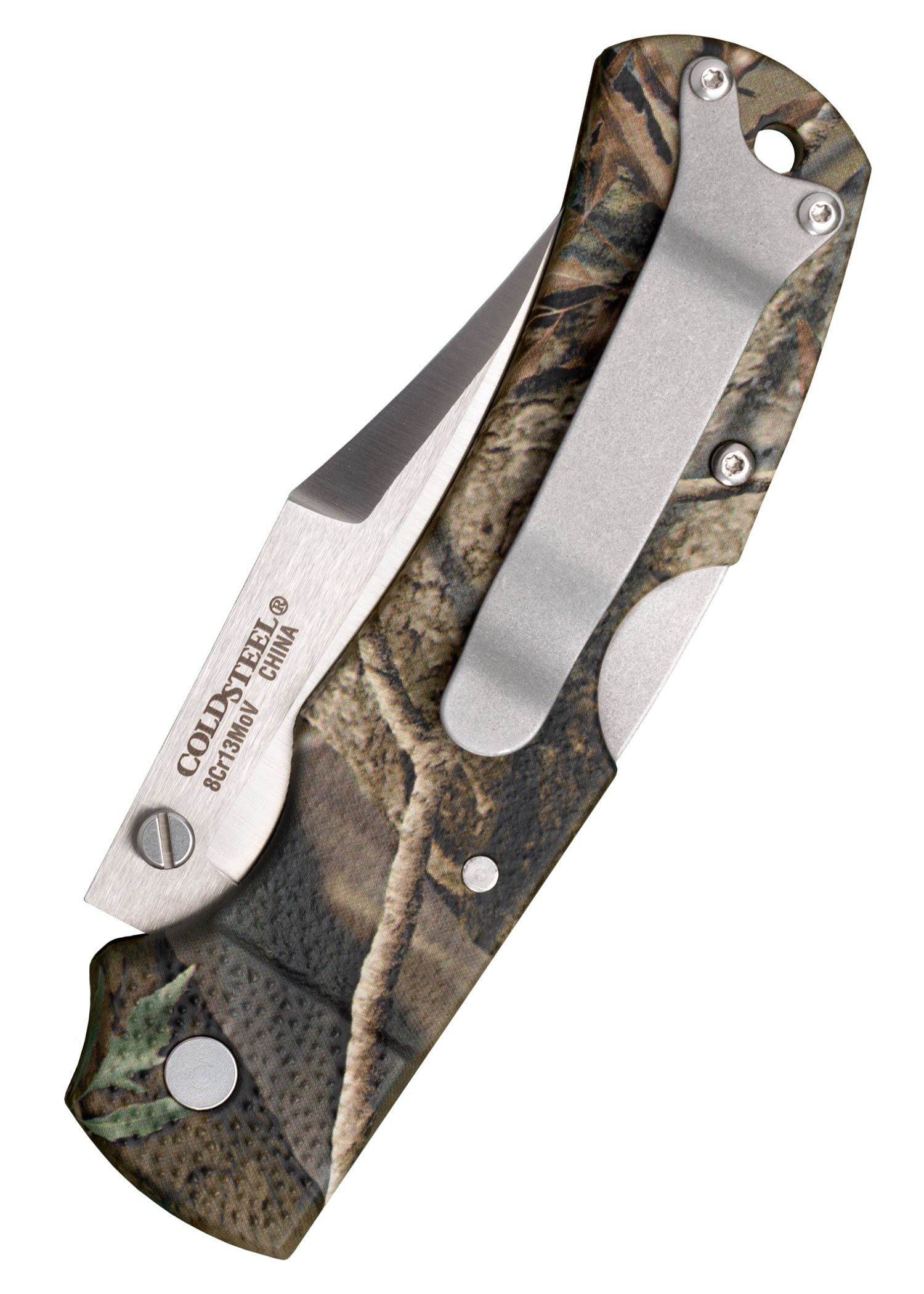 Stahl Clip, Battle mit Merchant Taschenmesser Safe Double Steel Hunter Cold St) Camo Einhandmesser (1