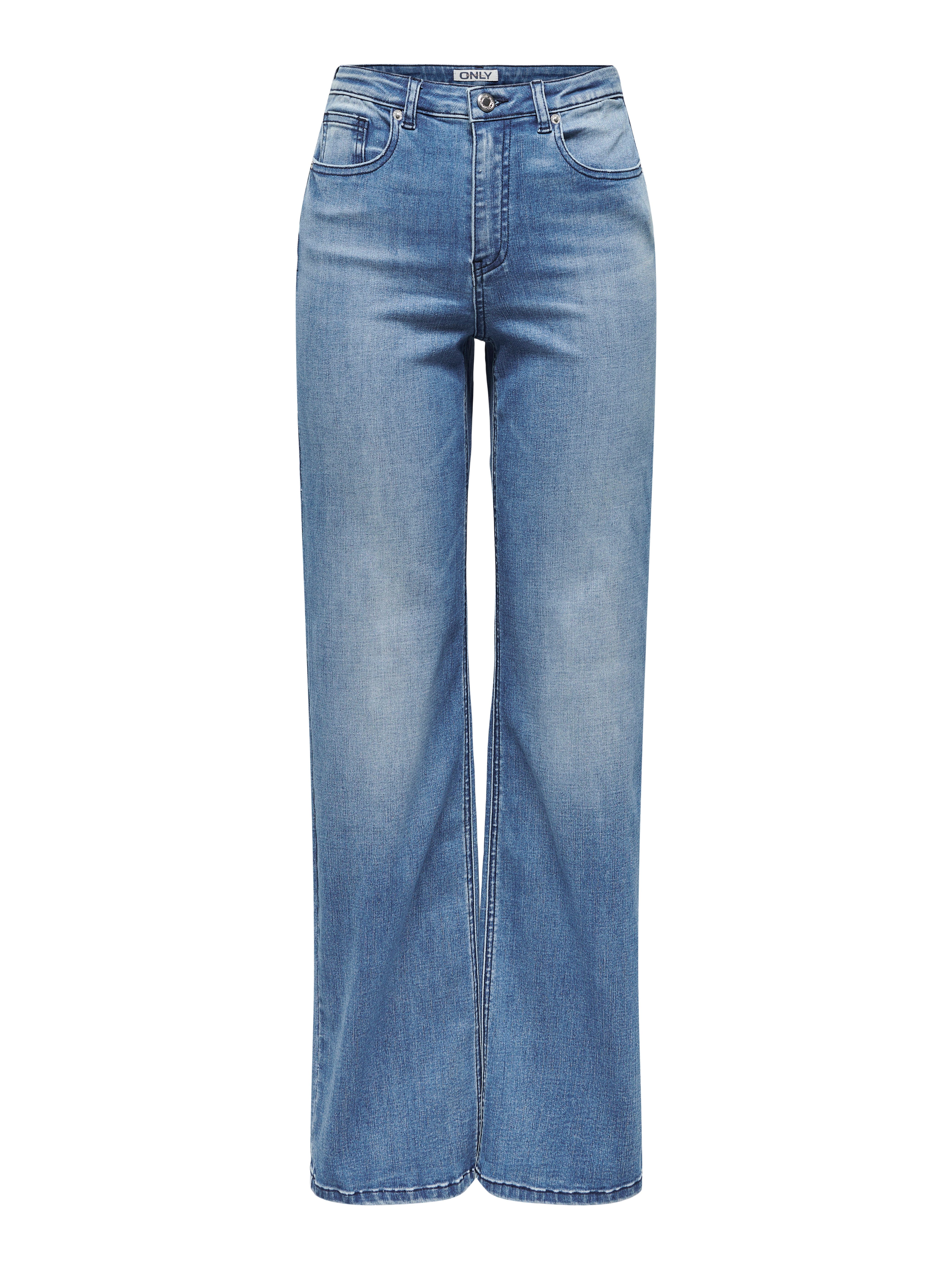 High-waist-Jeans ONLJUICY-WAUW HW WIDE DNM GUA113 NOOS