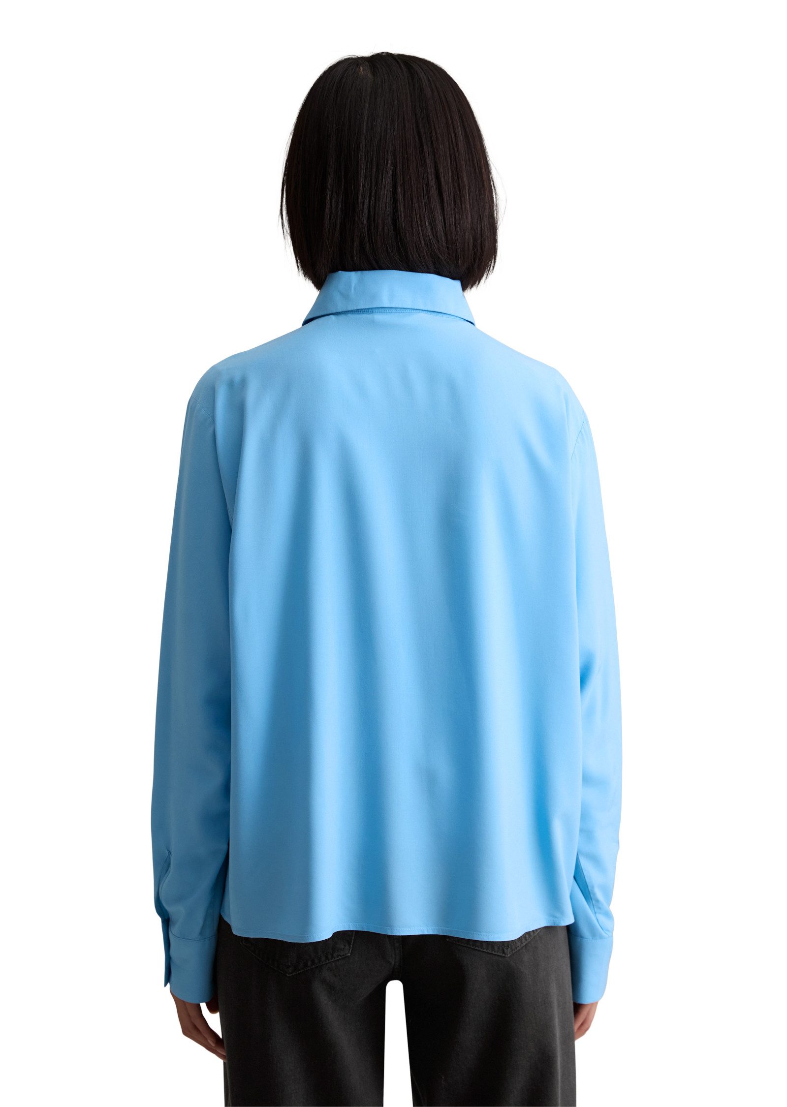 Marc O'Polo DENIM Langarmbluse relaxed fit aus LENZING™ ECOVERO™ günstig online kaufen