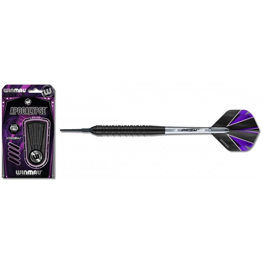 Softdarts Winmau Apocalypse Brass 20g Softdart für präzise Würfe.