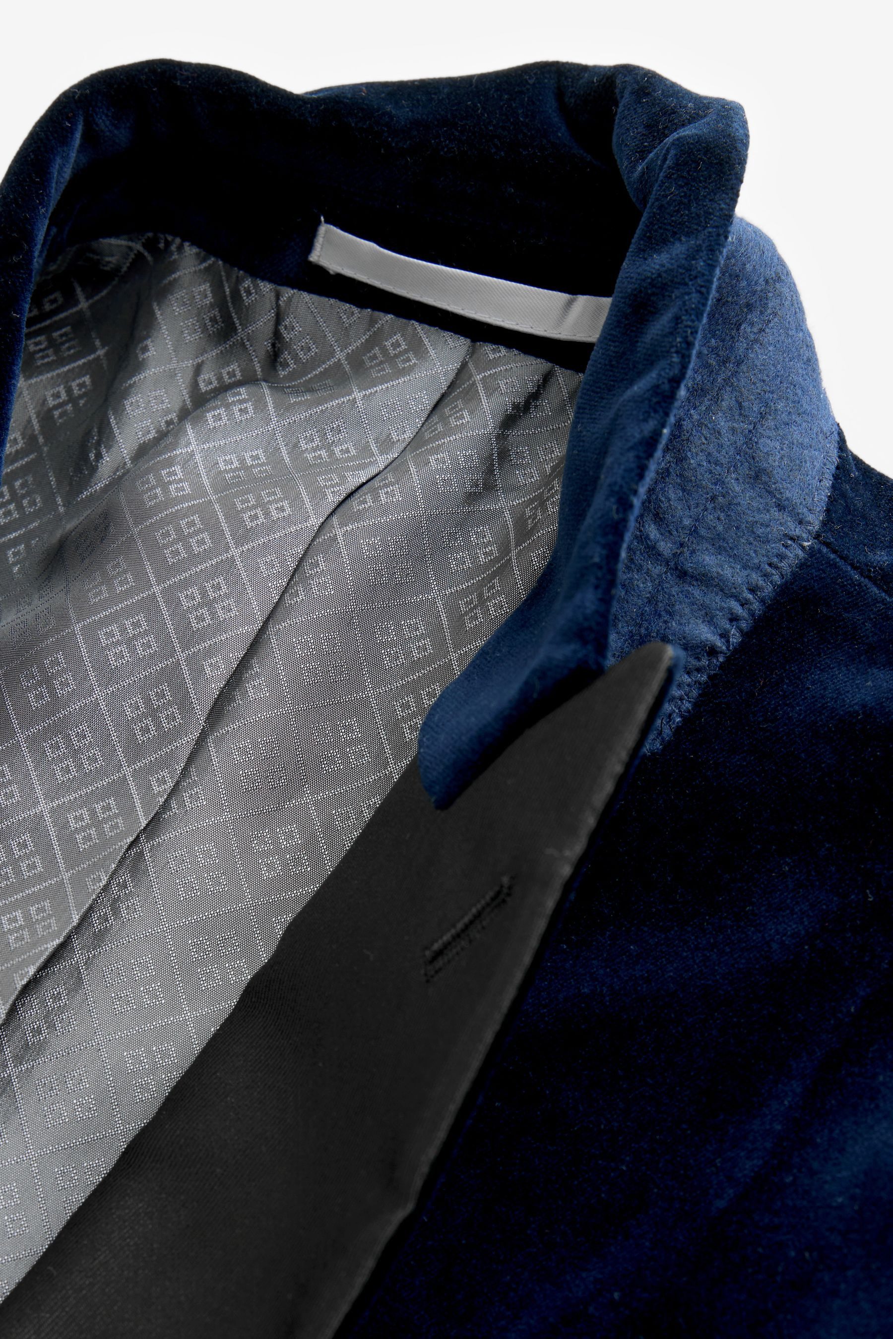 Next Sakko Signature Samt-Blazer aus italienischem Stoff (1-tlg) – Bild 5 von 5