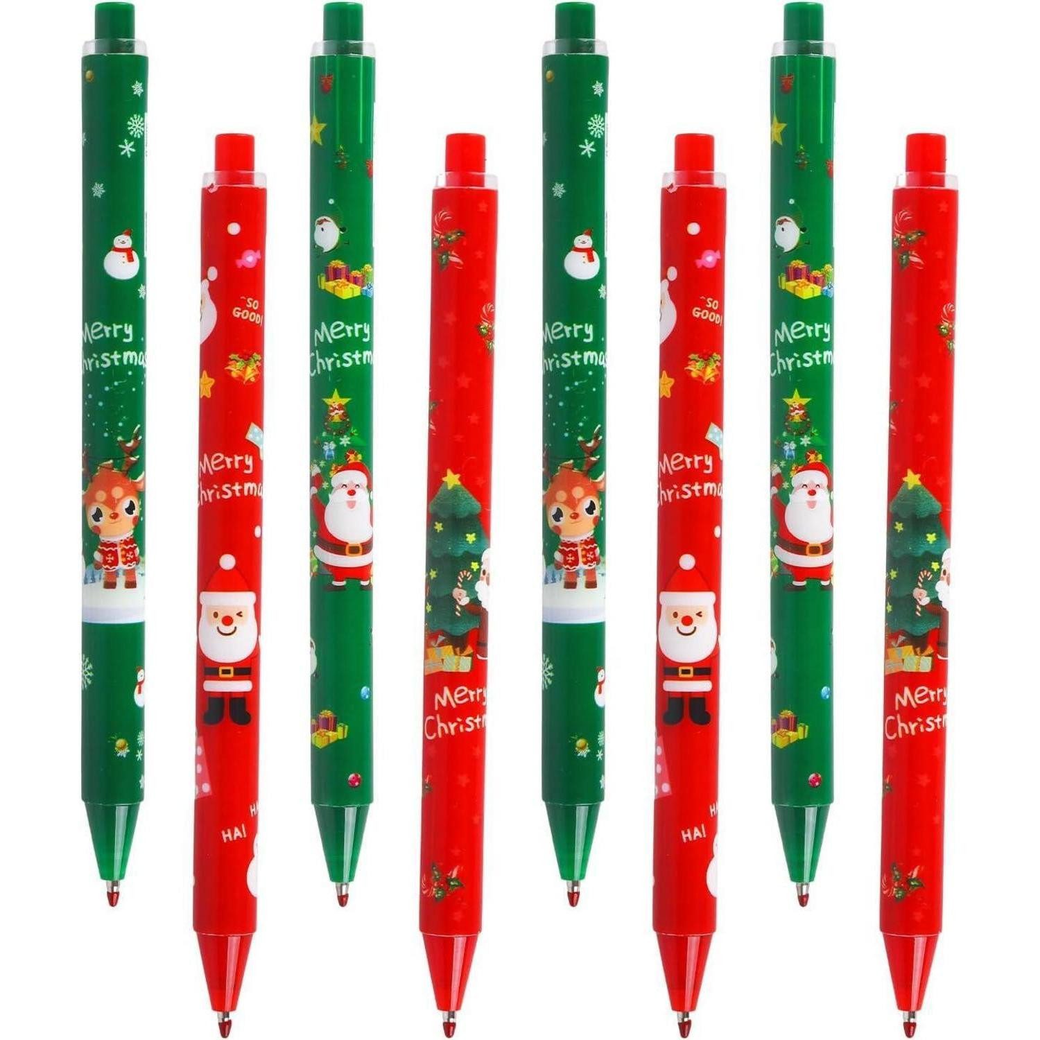 LuxusKollektion Druckkugelschreiber 24 Weihnachts Kugelschreiber 0.5mm Druckkugelschreiber Studenten