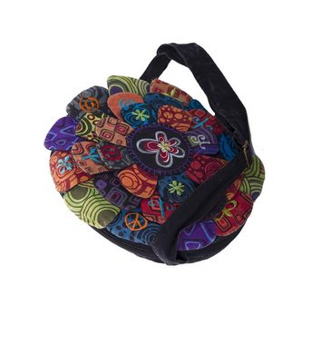 KUNST UND MAGIE Umhängetasche Patchwork Umhänge Schultertasche Tibet Hippie No Waist Nachhaltig