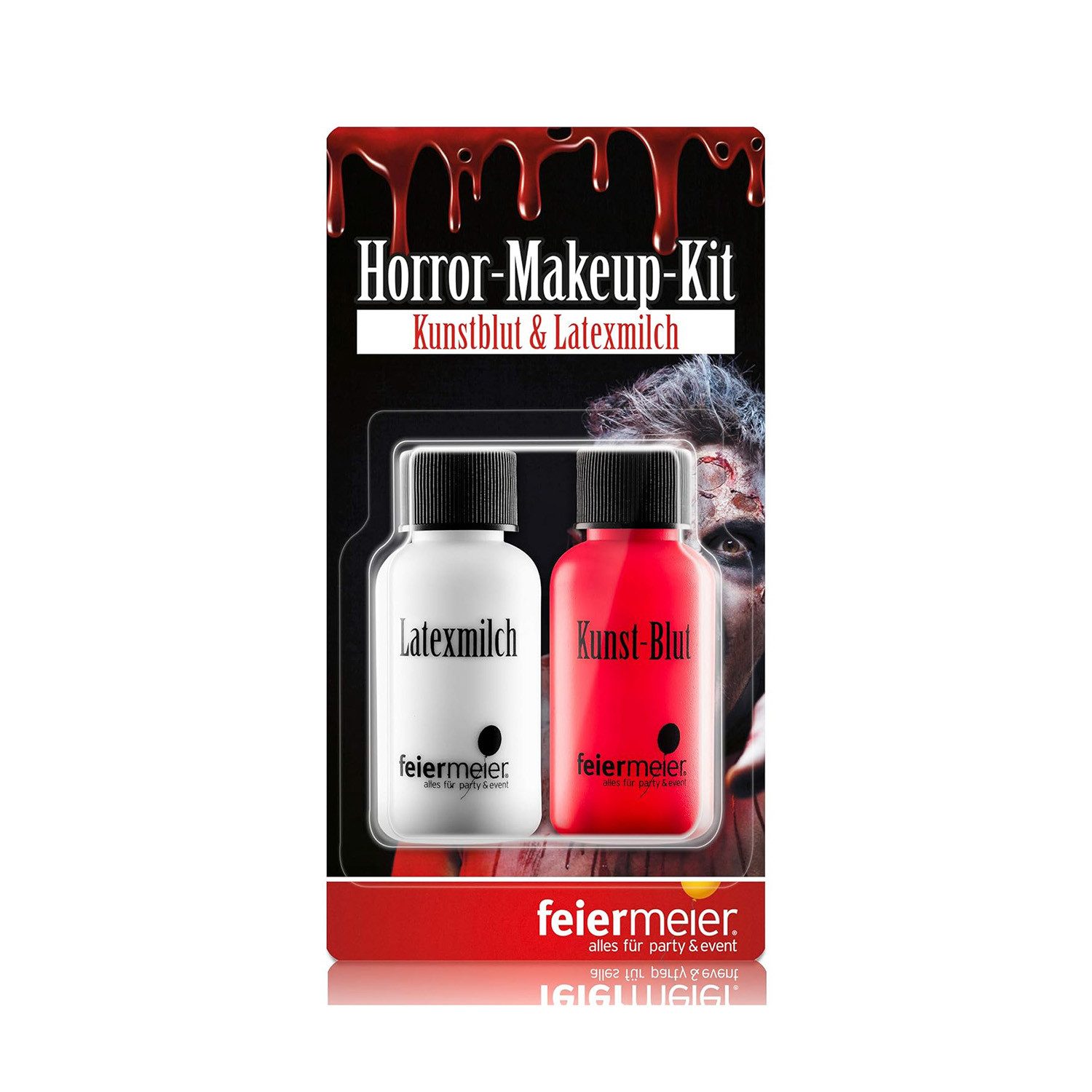 feiermeier Театральный грим MakeUp Set Kunstblut & Latexmilch 2 x 30ml FM