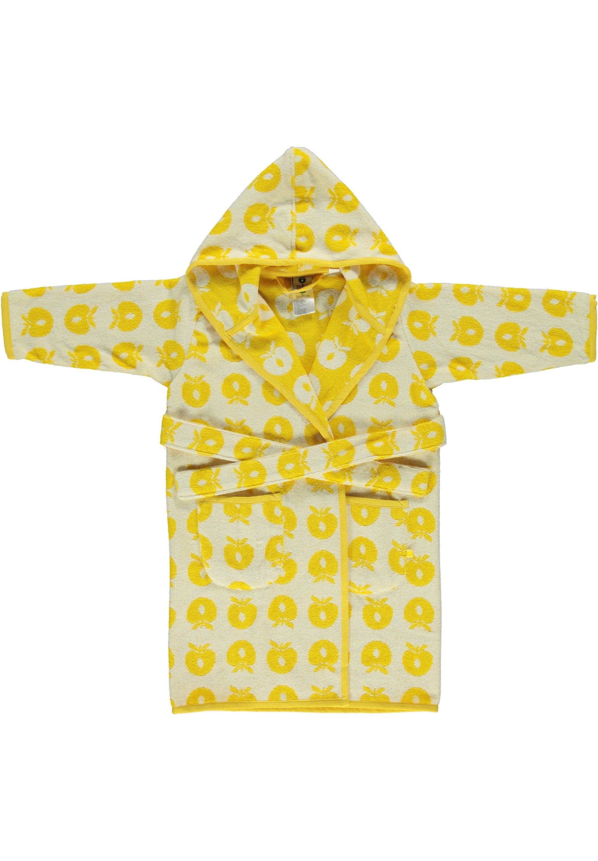 Offizieller Online-Shop Smafolk Bademantel Apfel, yellow design Danish