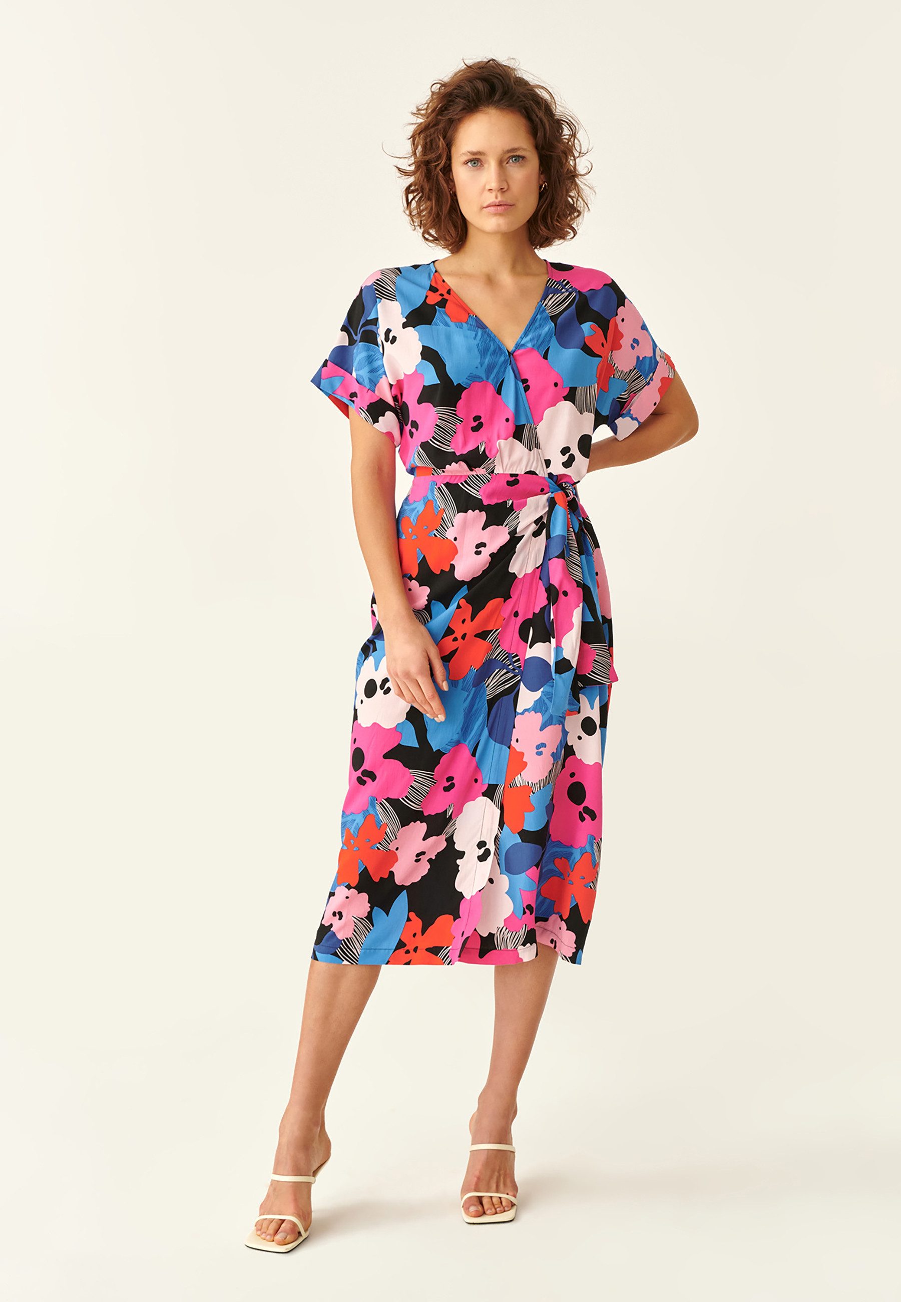 TATUUM Midikleid Bedrucktes Damenkleid Nanko 1