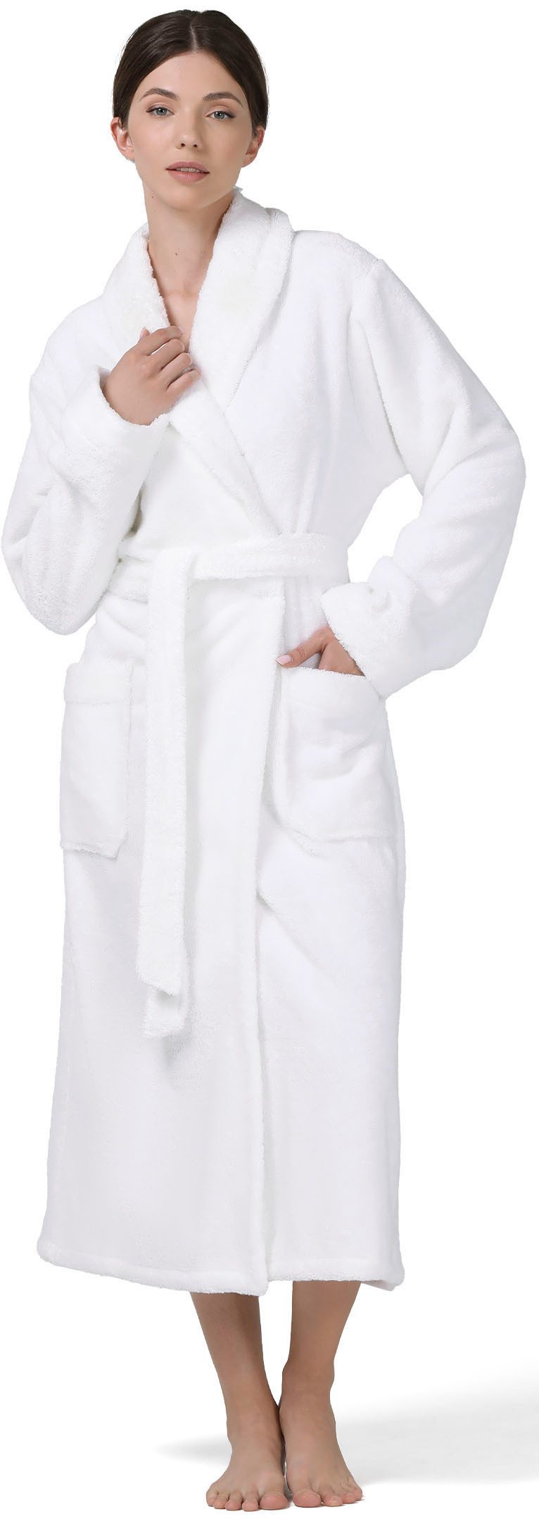 Möve Unisex-Bademantel Pure Luxury ideal für Sauna & Spa, Hotelbademantel, günstig online kaufen