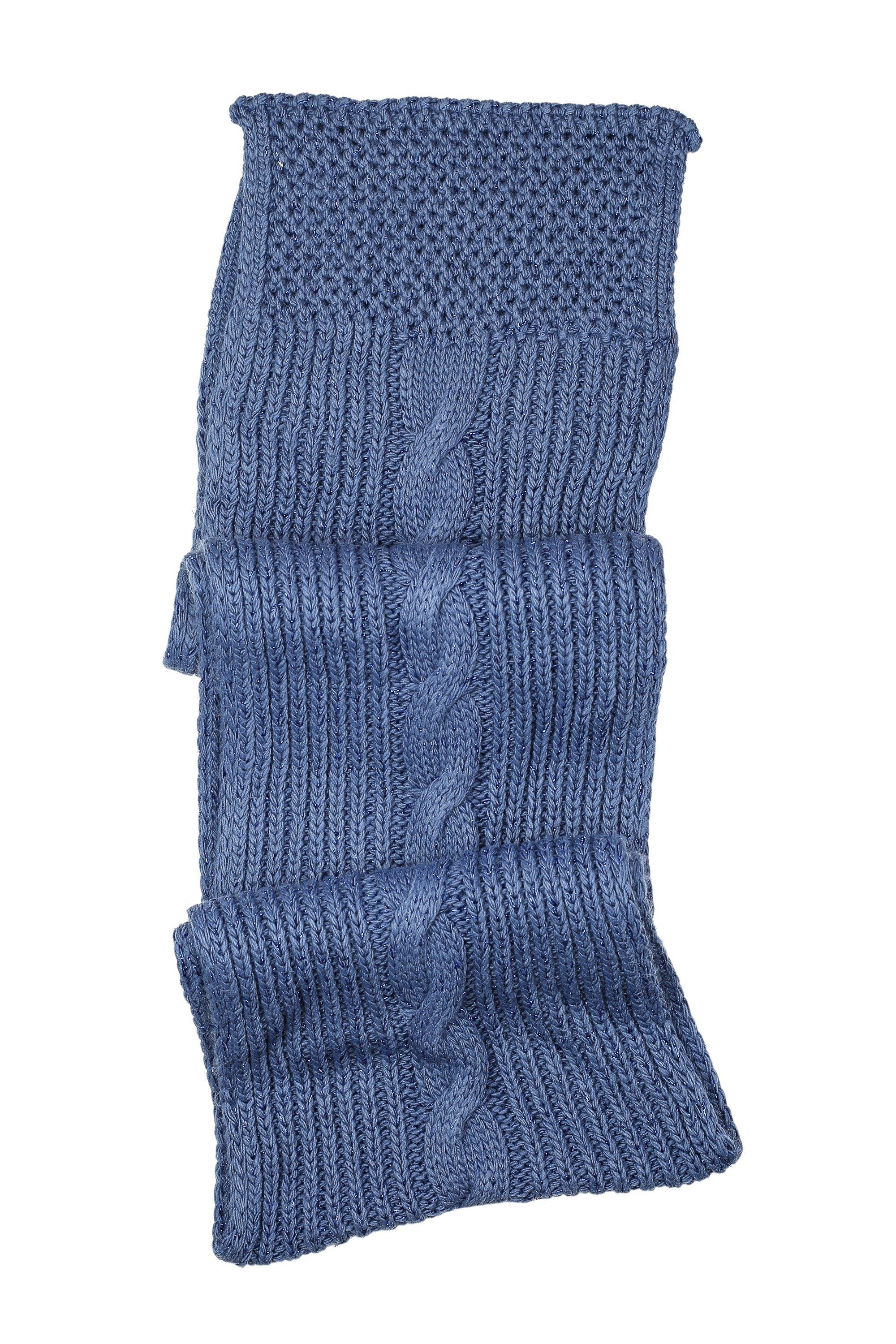COLLEZIONE ALESSANDRO Wollschal Zopf, (1-St), Made in Italy, warm