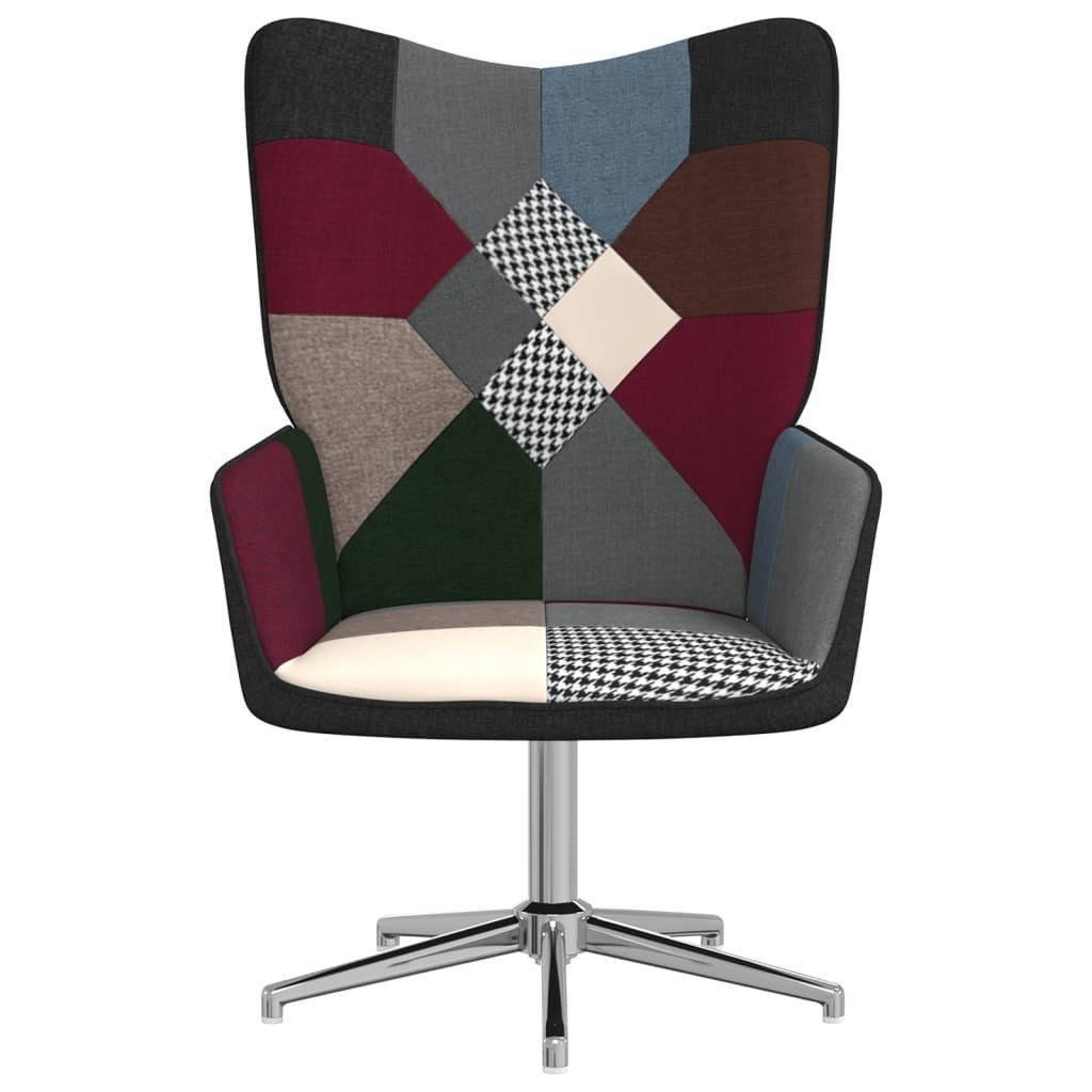vidaXL Sessel aus Stoff in mehrfarbig gemustert (BxH: 62x98 cm)