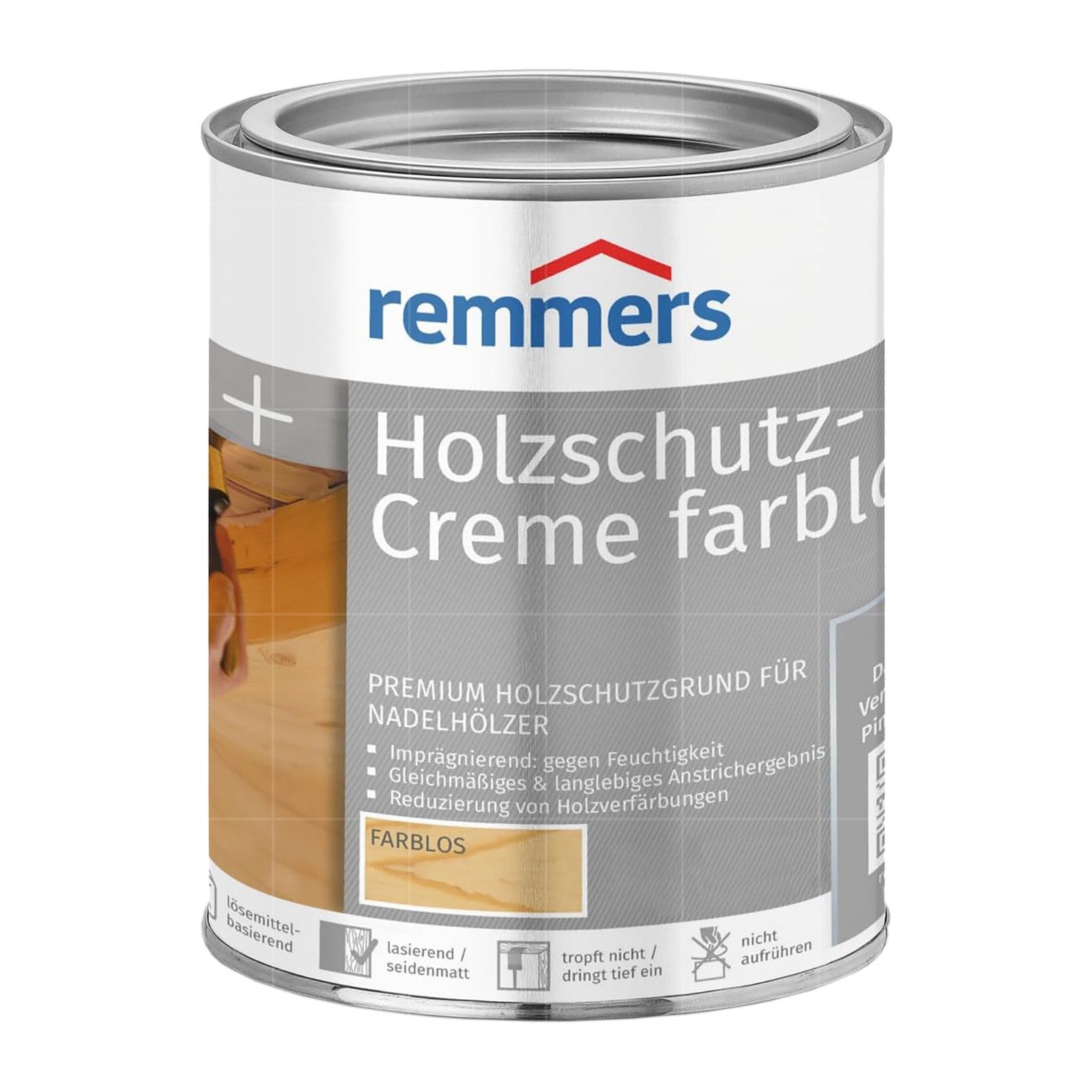 Remmers Holzschutzlasur HOLZSCHUTZ-CREME - 0.75 LTR