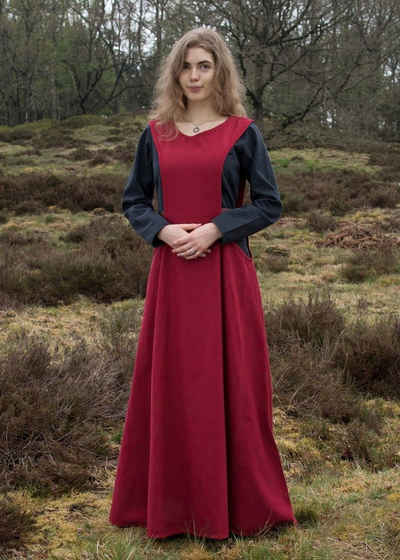 Battle Merchant Ritter-Kostüm Spätmittelalterliches Überkleid Surcot Andra Rot Größe S/M