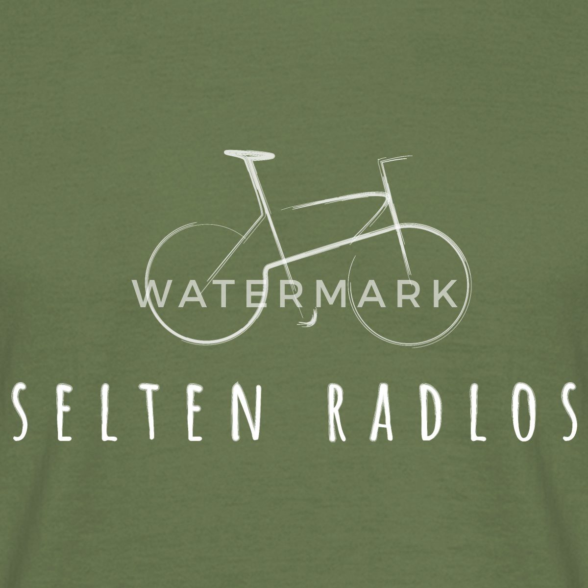 Spreadshirt T-Shirt Fahrrad Geschenk Selten Radlos günstig online kaufen