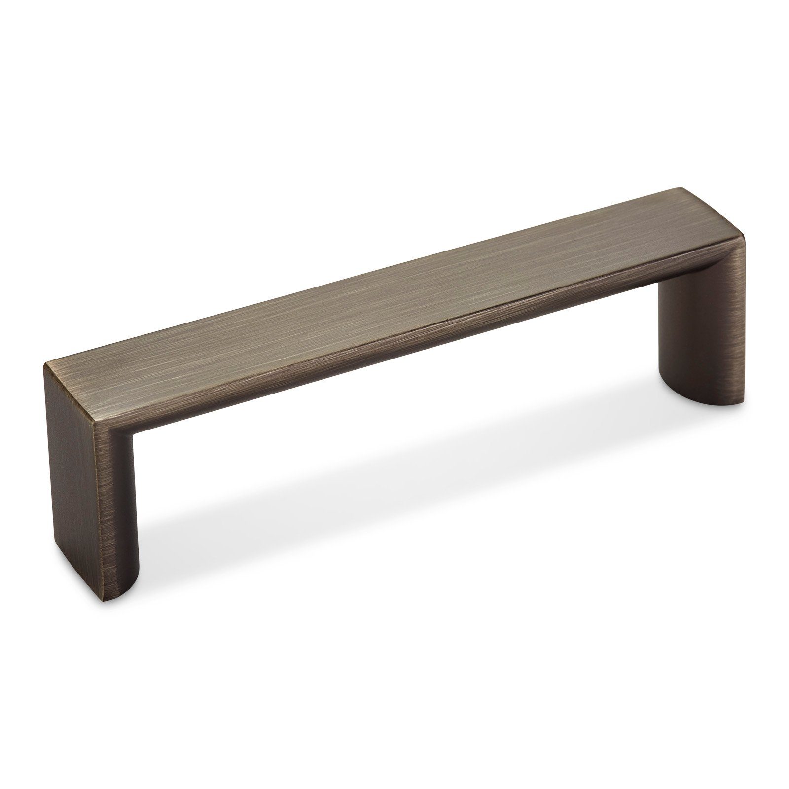 Möbelgriff Edelstahloptik dunkel Bügelgriff SW75 BA 96 mm