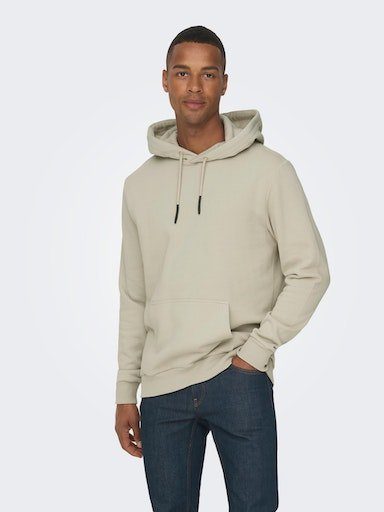 ONLY & SONS Kapuzensweatshirt ONSCERES HOODIE SWEAT NOOS Baumwollmischung, günstig online kaufen