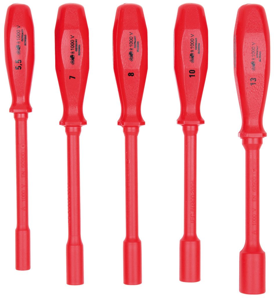 Thumbnail - KS Tools Schraubendreher Werkzeugsatz mit isolierten Werkzeugen, 5-tlg (117.1255)