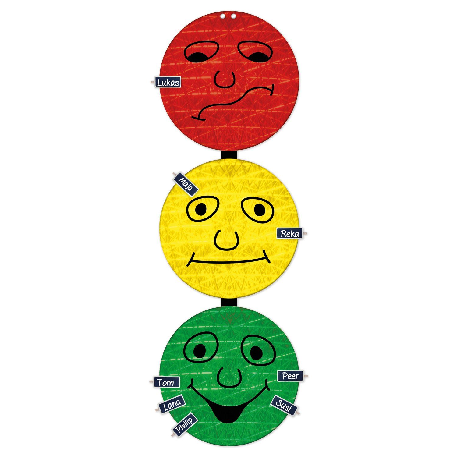 EDUPLAY Lernspielzeug Verhaltens-Ampel aus Karton, 30 x 94 x 0,3 cm (0-St)