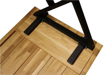 holz4home Esstisch Tischplatte Doppel-Dreieck Gestell von holz4home® (Set, Tischplatte inklusive Tischgestell), 160 x 80 cm