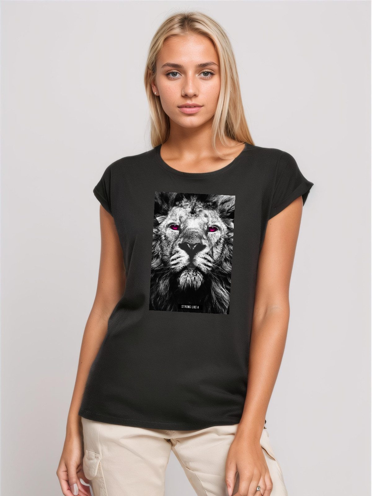 Be Famous Print-Shirt Classic Roll Up D-LIKEA (1-tlg., keine) günstig online kaufen