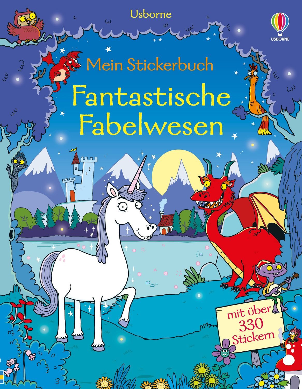 Mein Stickerbuch: Fantastische Fabelwesen / Kirsteen Robson