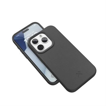 Woodcessories Handyhülle Woodcessories Bio Case MagSafe für iPhone 15 Pro - Black