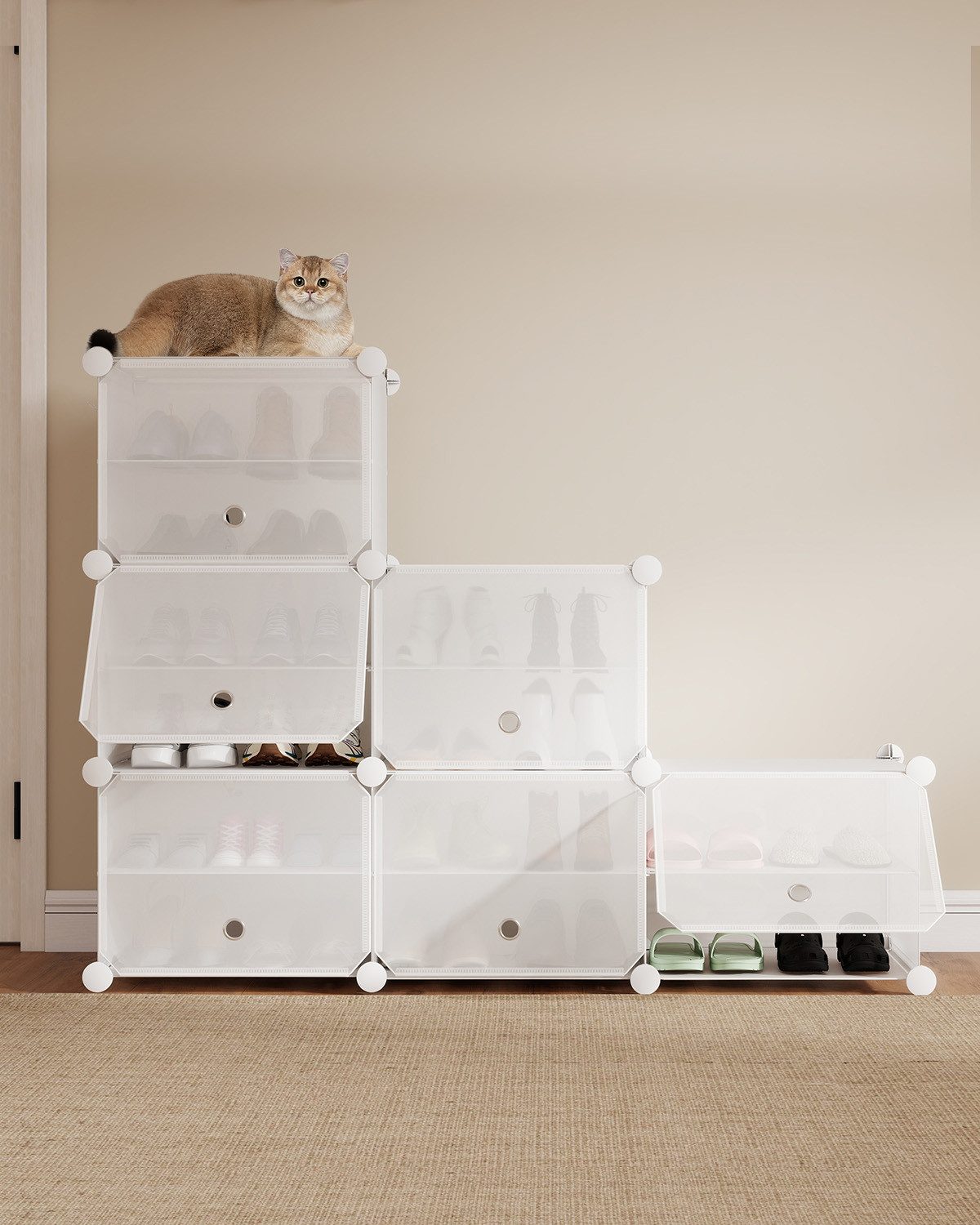 Sekey Schuhregal Schuhregal Schuhschrank Schuh-Organizer Stecksystem günstig online kaufen