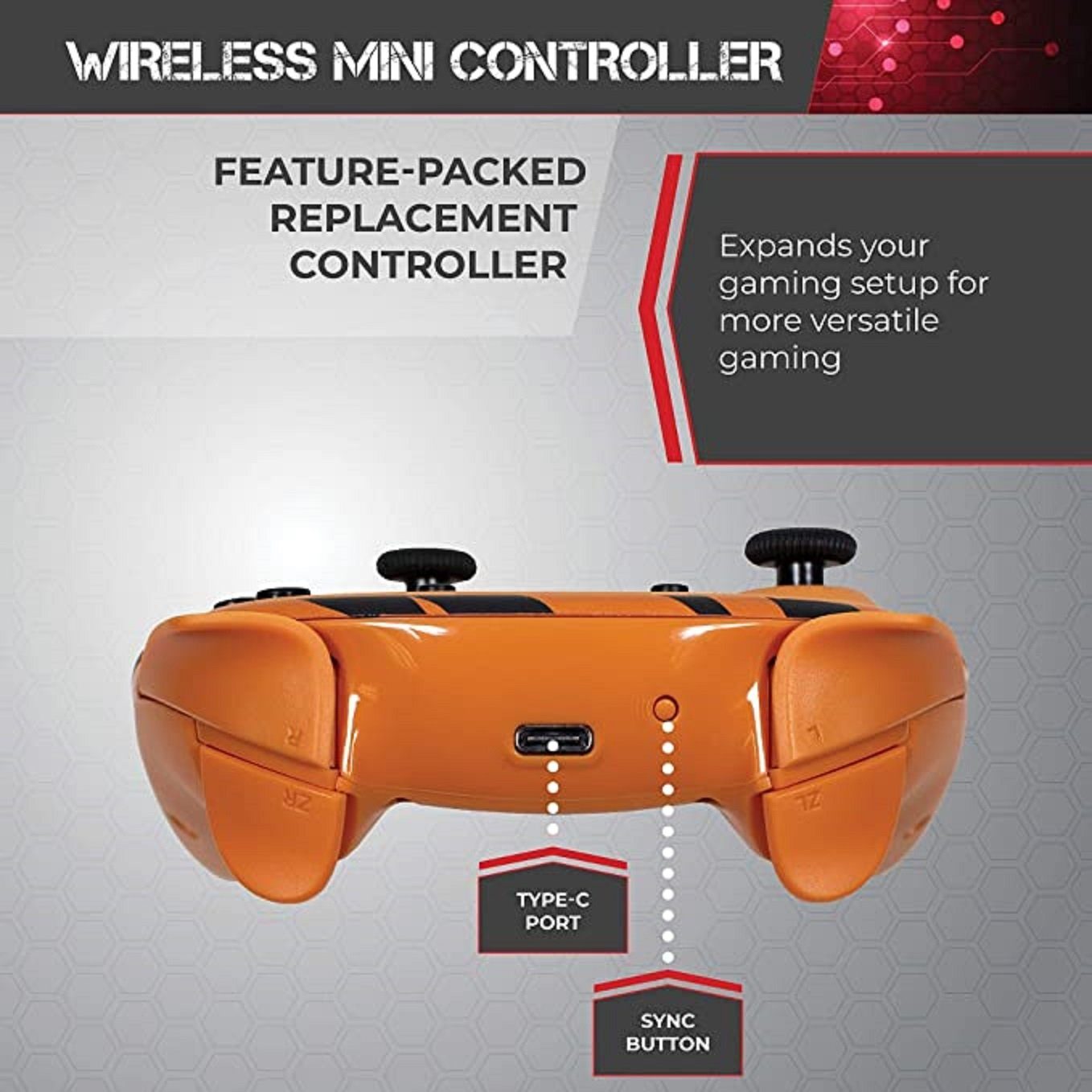 Fronten NSW- Tiger Wireless Gaming-Controller X Rocker Wild verschiedene inklusive) (2