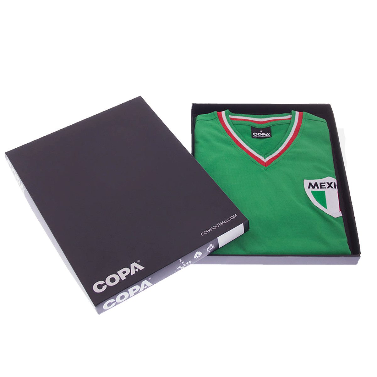 COPA Fußballtrikot Retro Trikot Mexiko 1980 (kein Set)