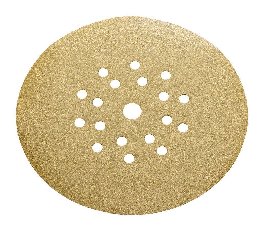 metabo Schleifpapier, (25 Stück), P 100, 19 Löcher, Serie professional, f. Farbe u. Lacke