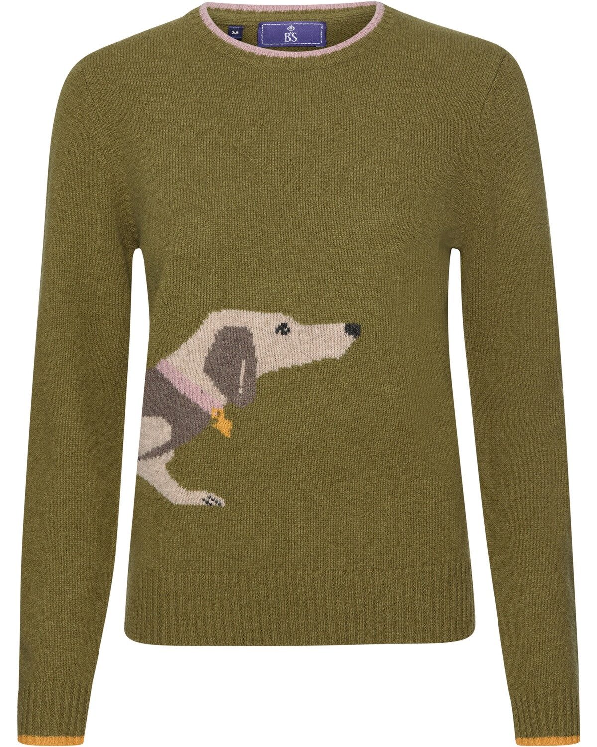 Brigitte von Schönfels Strickpullover Pullover mit Dackelmotiv günstig online kaufen