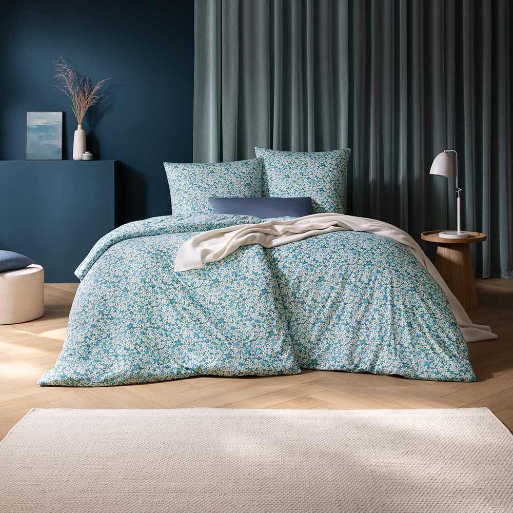 Estella Bettwäsche Tina, Mako-Interlock-Jersey, 2 teilig, Feinster Mako-Interlock-Jersey