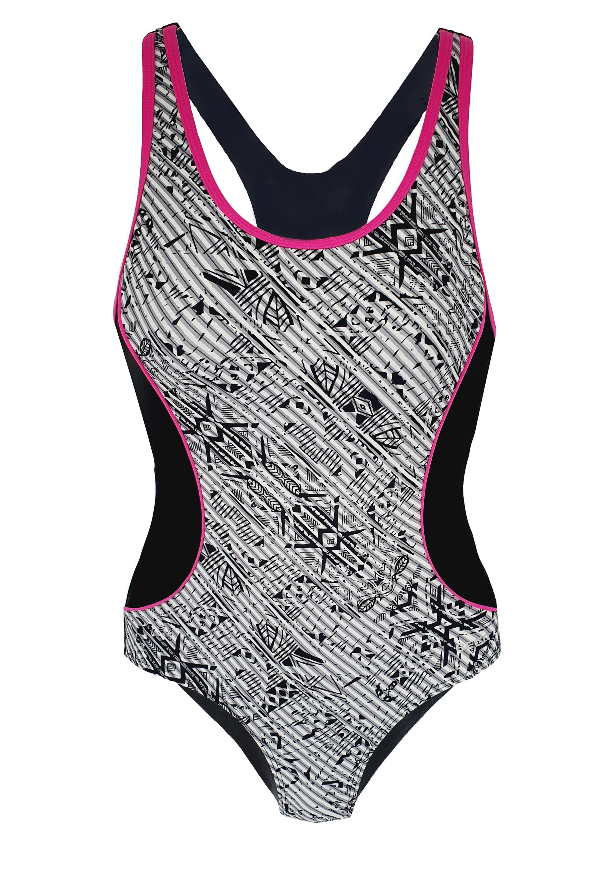 Beco Beermann Badeanzug Maxpower Swimsuit BECO- Aqua (1-St) mit schmeichelndem Design