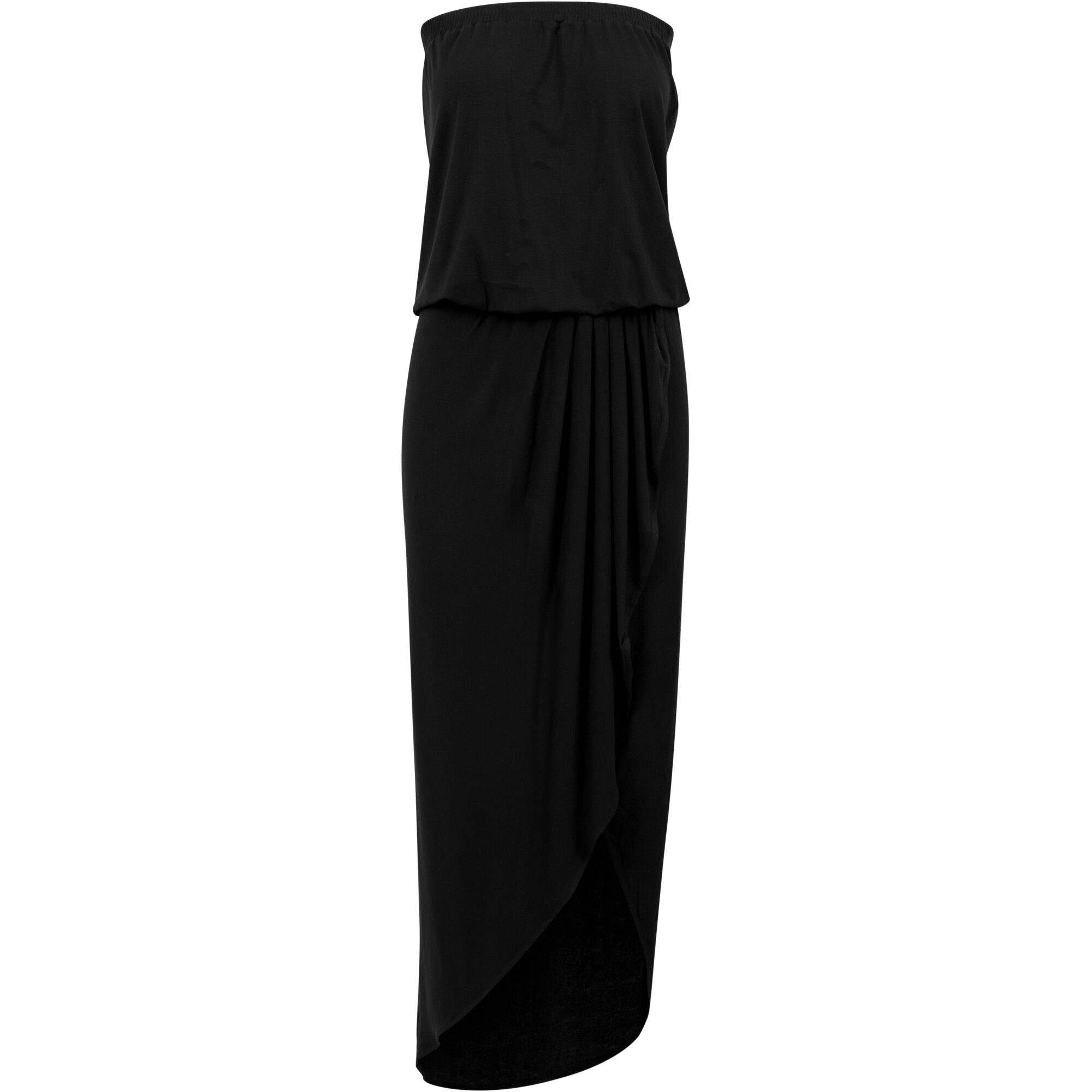 URBAN CLASSICS Shirtkleid Urban Classics Damen Ladies Viscose Bandeau Dress günstig online kaufen