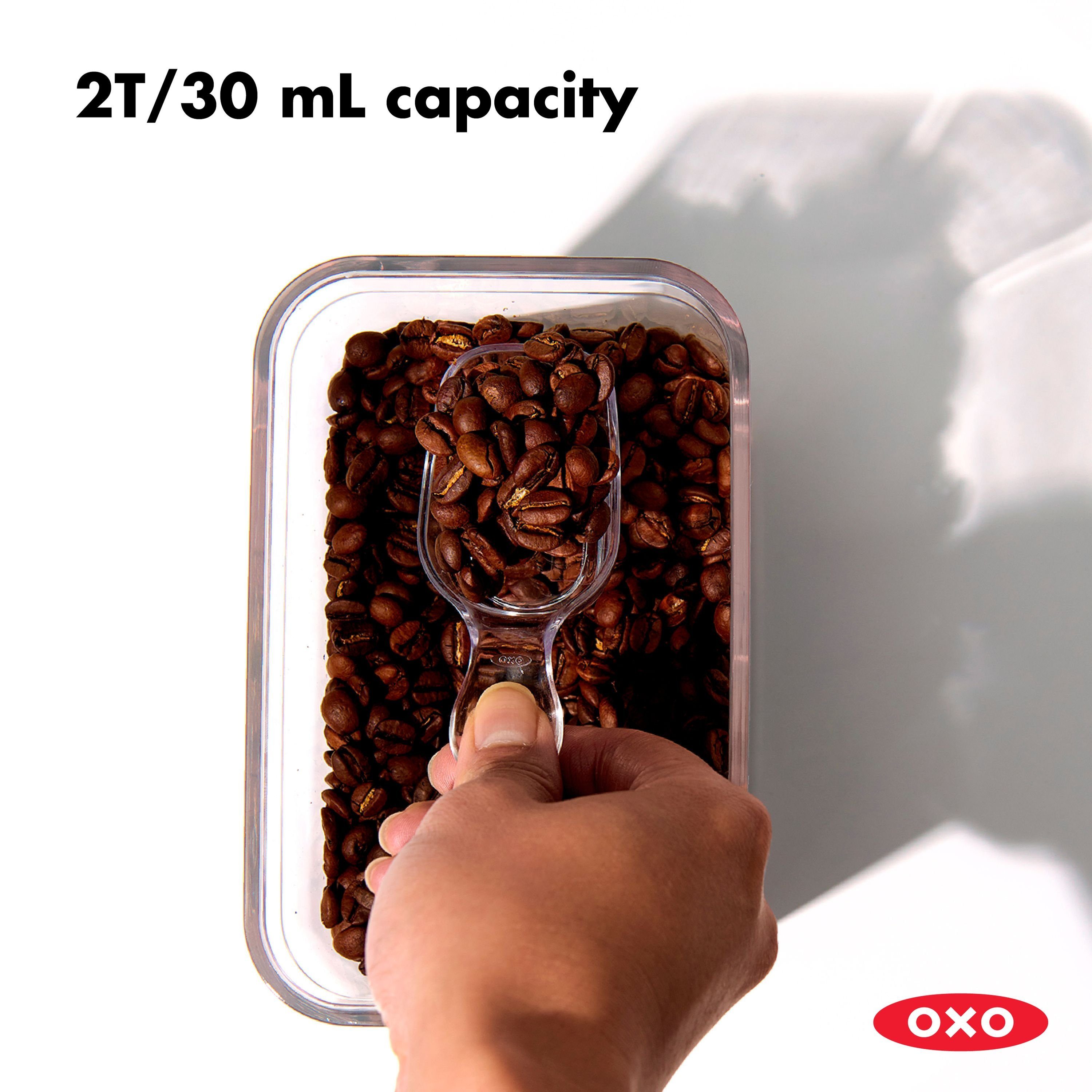 OXO Good – kompatibles Good OXO und mehr POP-Kaffeedosierlöffel à POP-Behälter OXO 2,1 l Vorratsdose Grips Grips für Zubehörteil Messlöffel