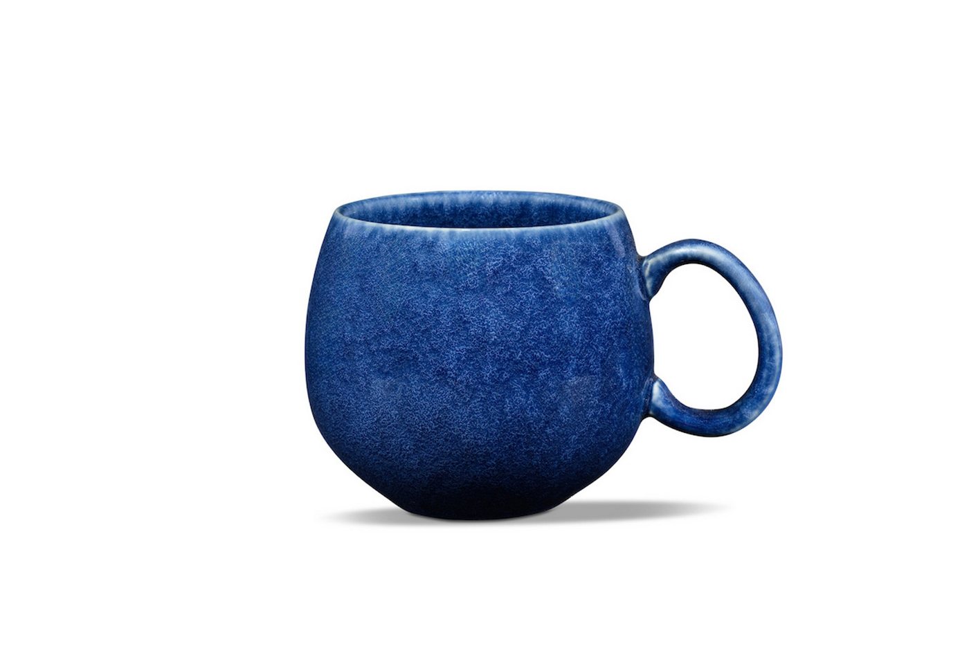 MAOCI teaware for your life Tasse Jumbotasse wolkig royalblau Keramik 0,5 L, 1-tlg.