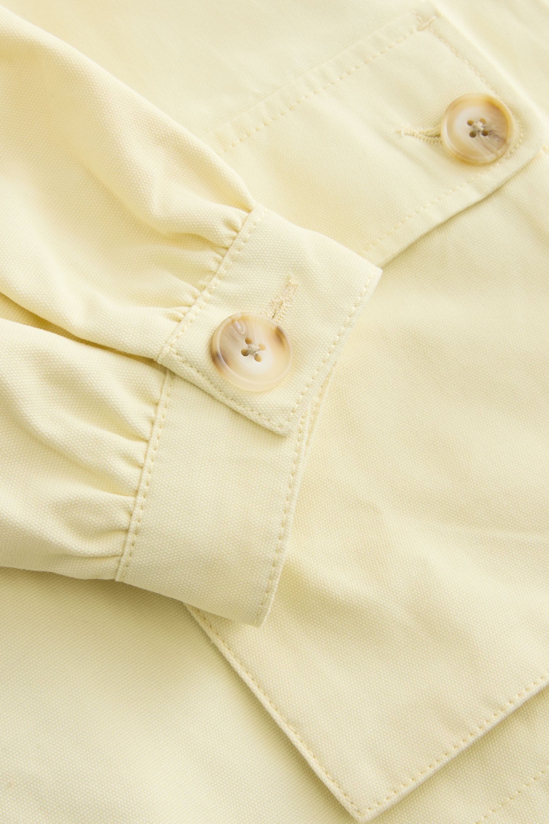 Next Kurzjacke Jacke aus Baumwolle mit Trichterkragen (1-St)