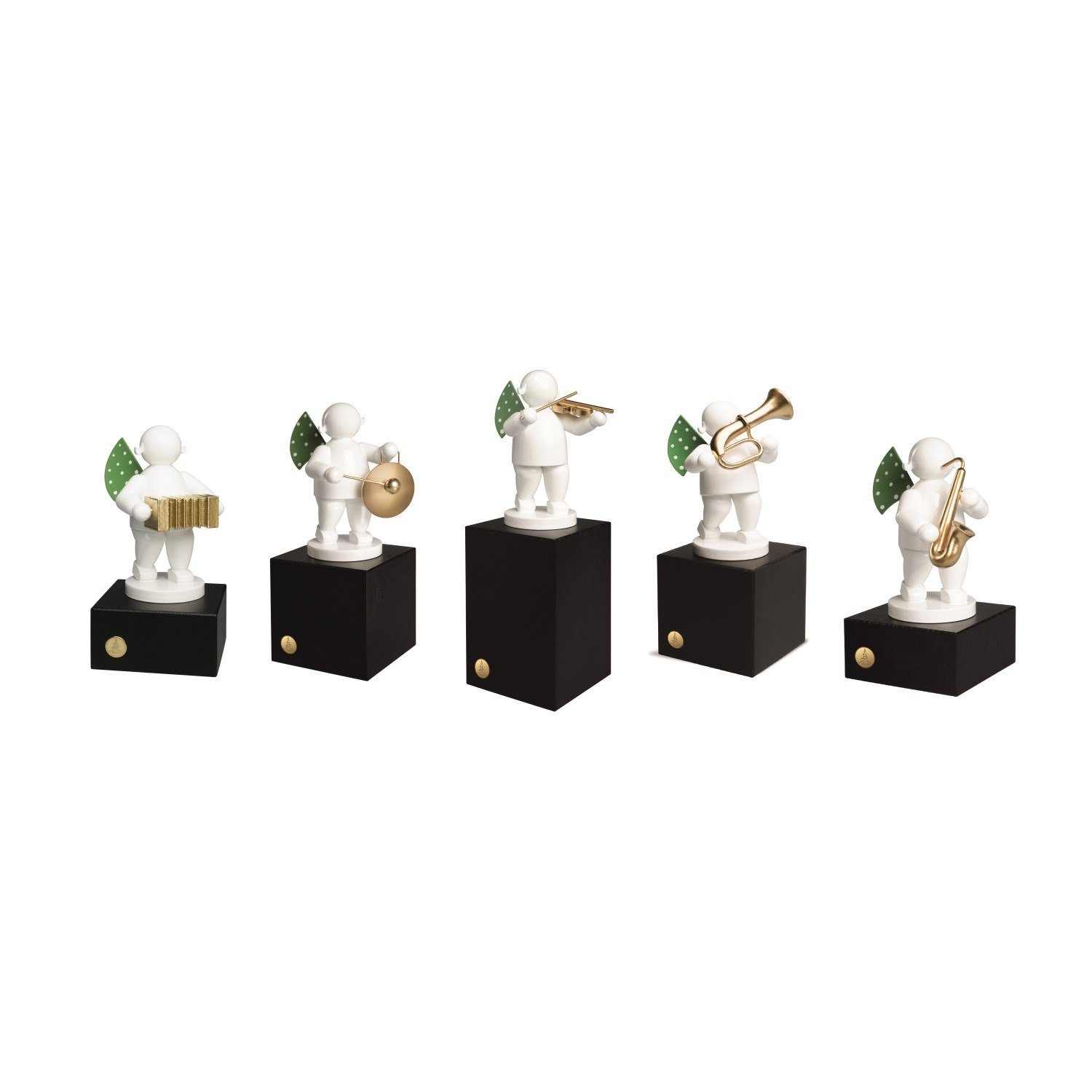 Wendt & Kühn Weihnachtsfigur Edition Klangfarbe Weiß Satz 5 Figuren 650/200/SET/D