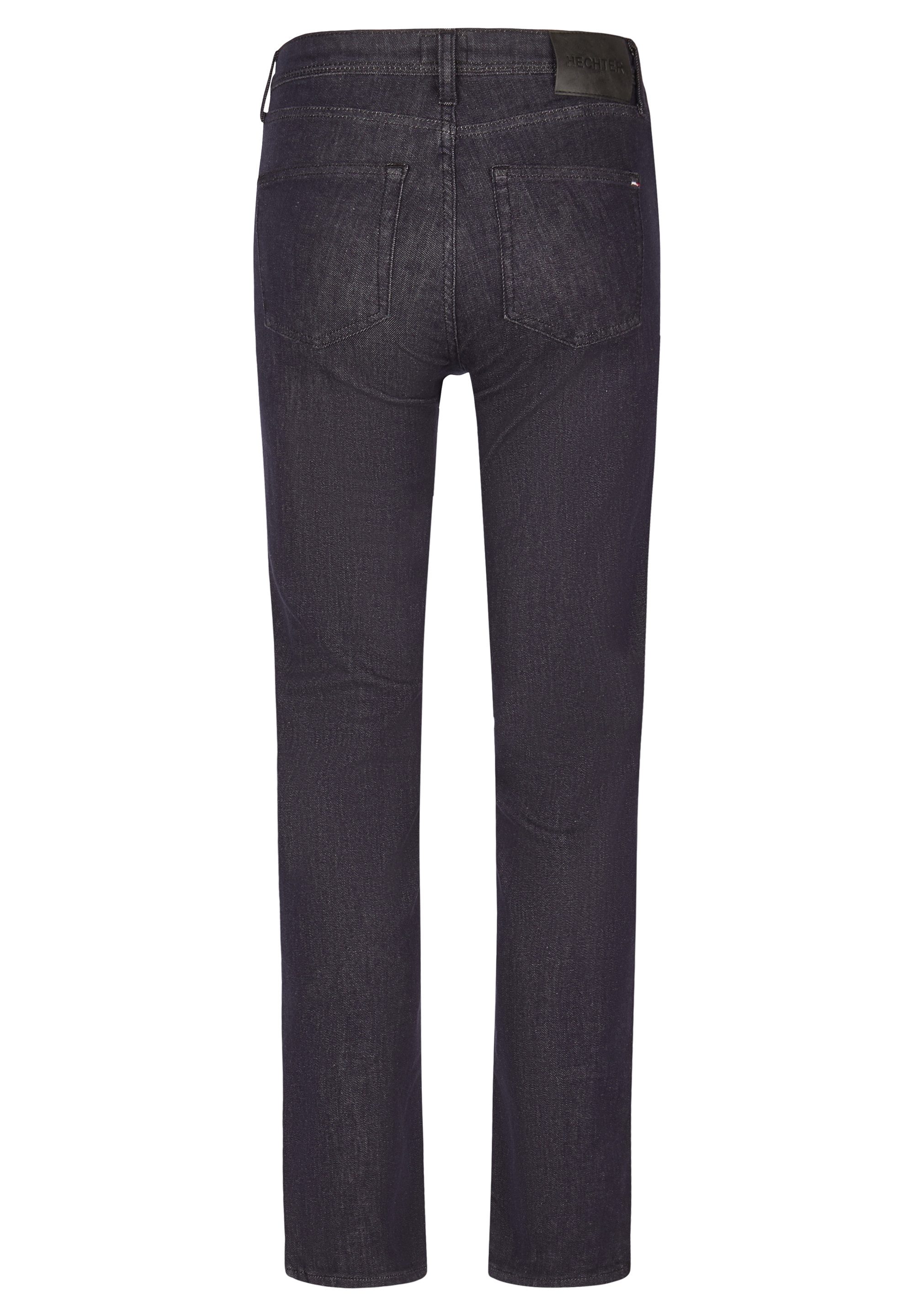 HECHTER PARIS Straight-Jeans HECHTER Paris CASUAL Damen-Business-Jeans Straight-Fit Marine