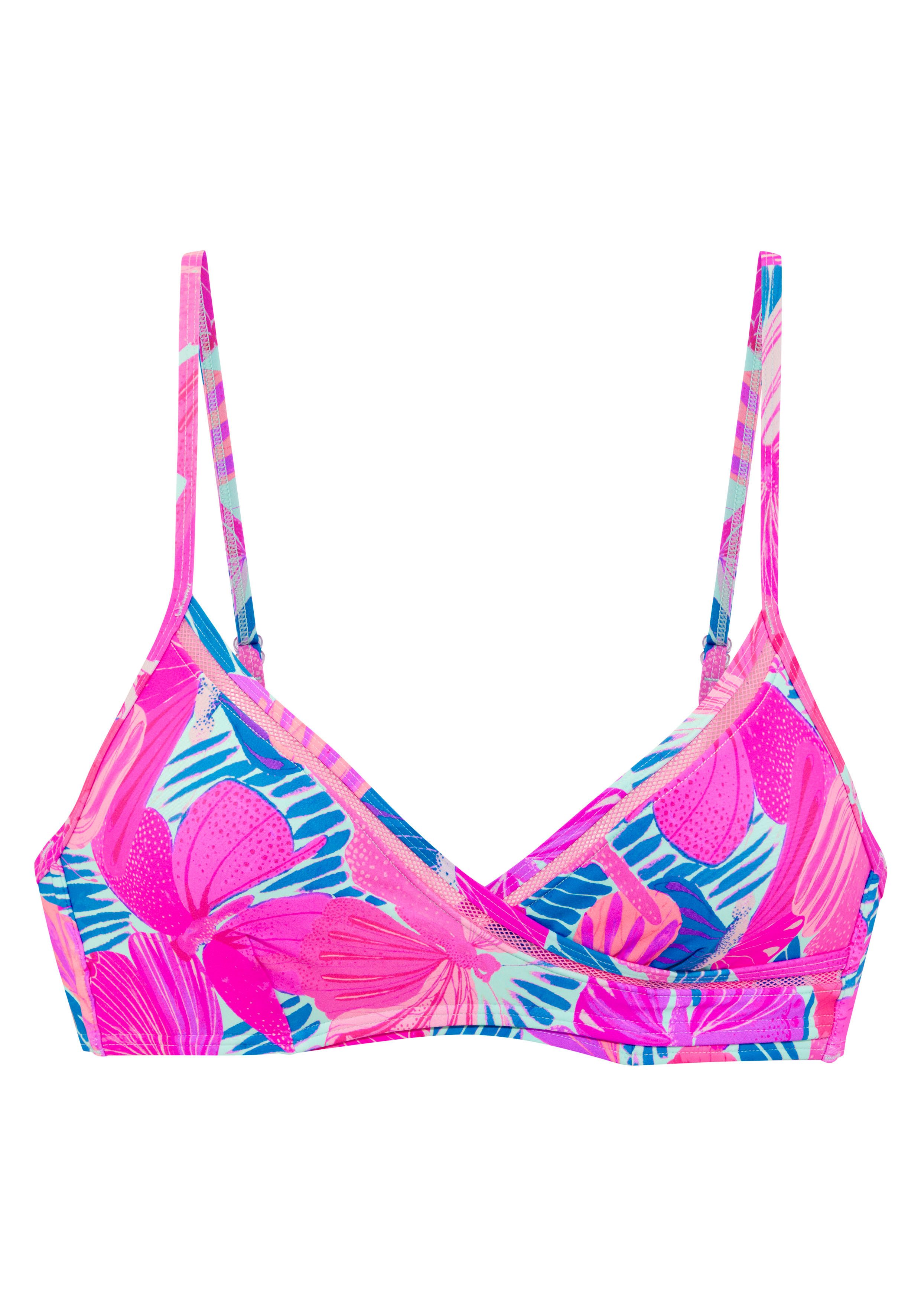Sunseeker Triangel-Bikini-Top Butterfly, mit Schmetterling-Design