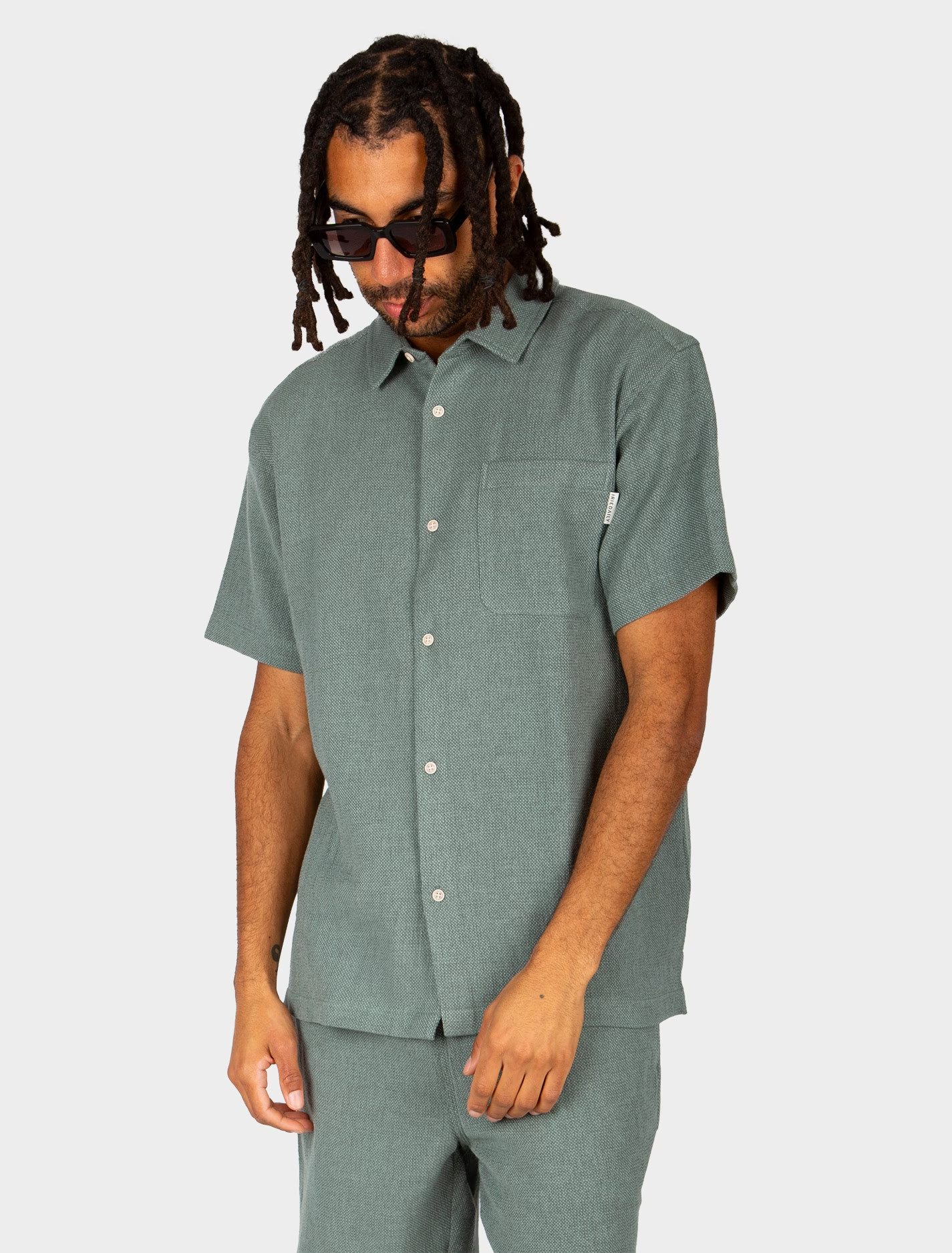 iriedaily Kurzarmhemd Sammy Summer Shirt - Hemd Herren - Kurzarmhemd - Sommerhemd